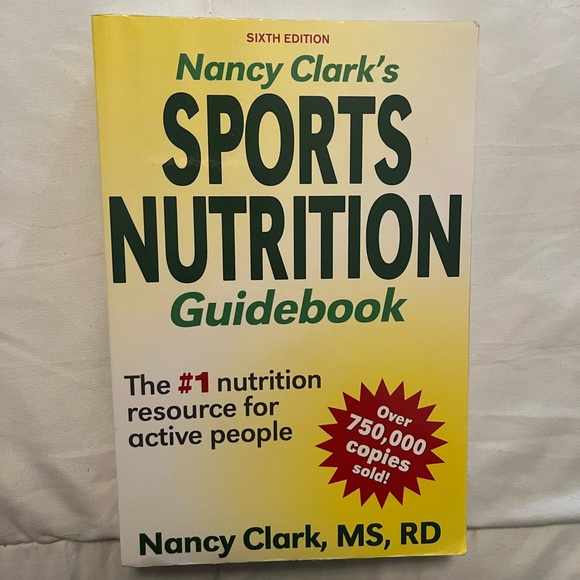 Nancy Clark's Sports Nutrition Guidebook Sixth Edition - Picture 1 of 4